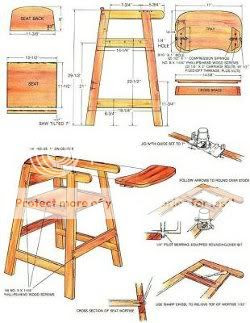 Wooden Baby High Chair Plans