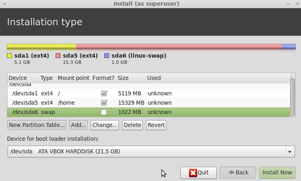 install bootloader