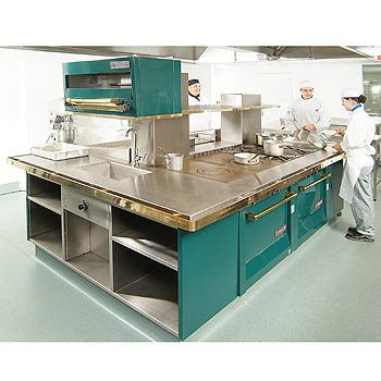 Kitchen on Commercial Training Kitchen  Swindon College