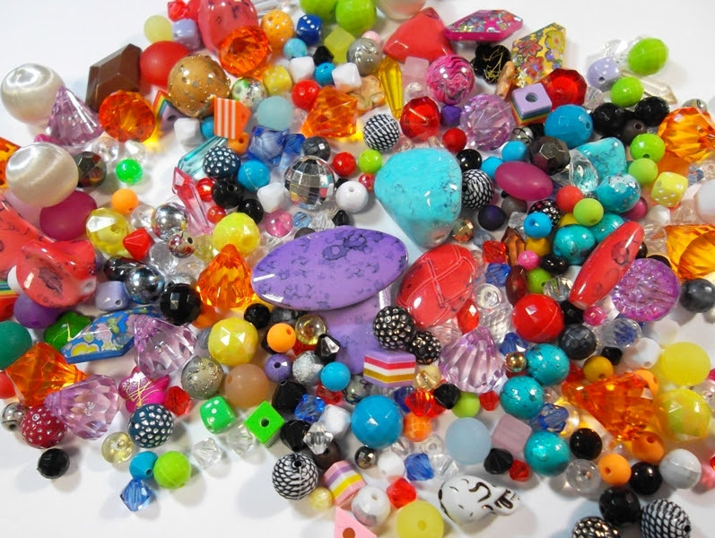 25 FIMO PERLEN POLYMER CLAY RUND 12mm MISCHFARBEN BASTELN ...