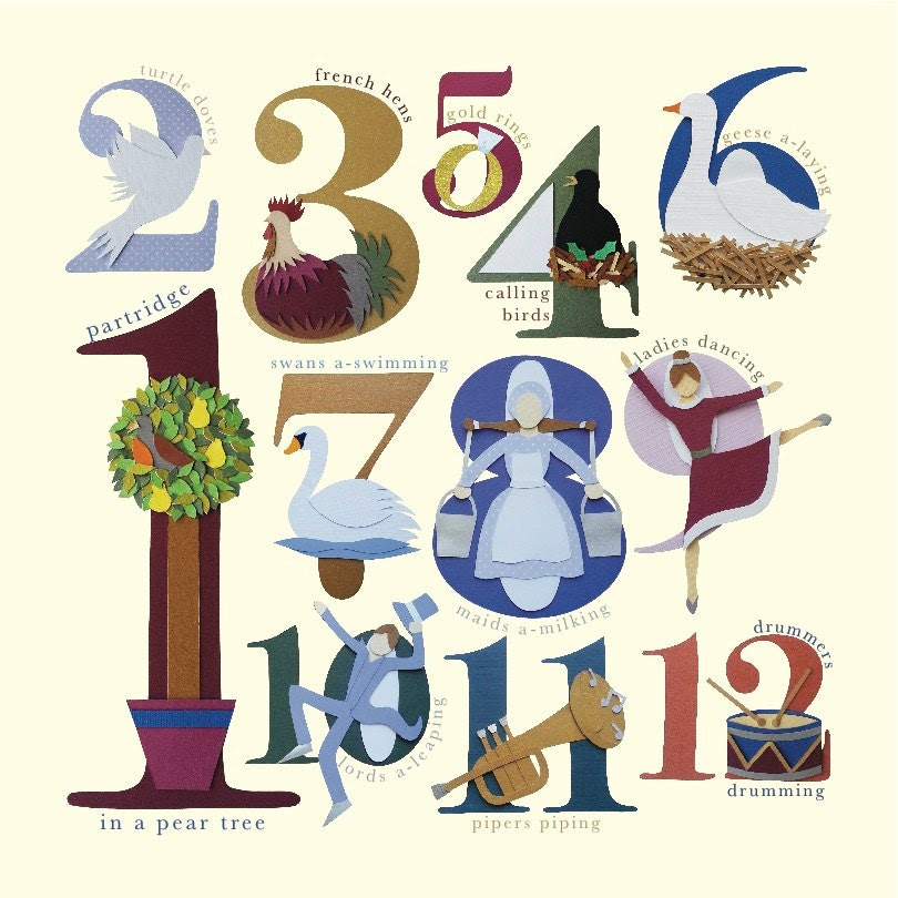 12 Days Of Christmas Clip Art Free