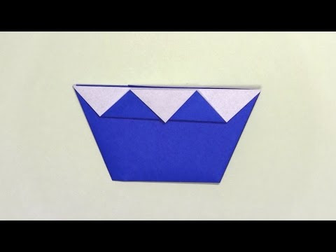 折り紙 コップの折り方