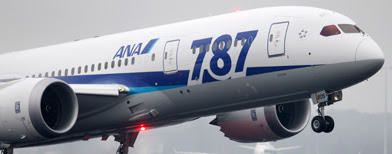 An All Nippon Airways Boeing 787 Dreamliner (PA library photo)