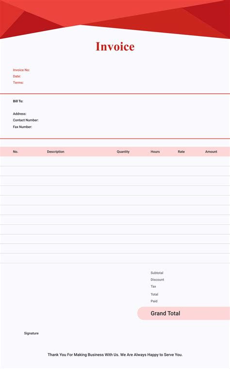 download free printable invoice templates in pdf invo vrogueco
