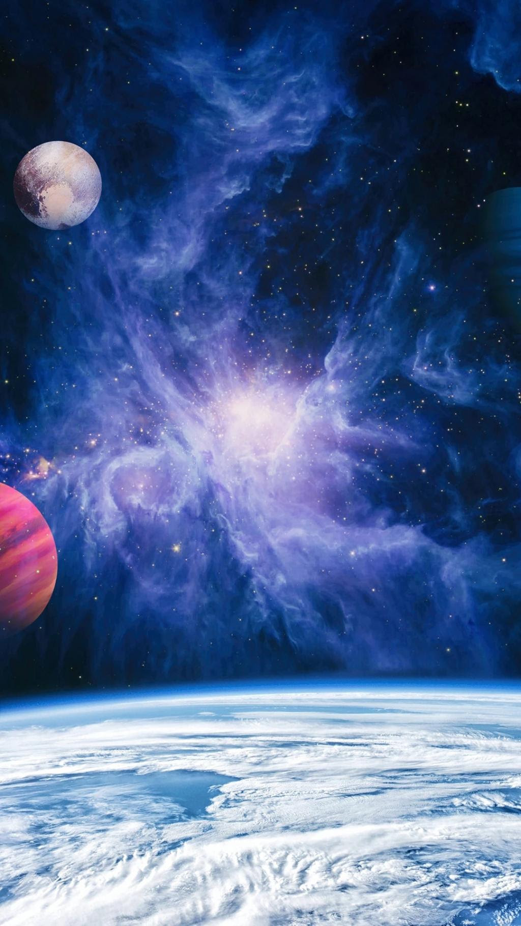 神秘外太空 高清锁屏图片 手机壁纸 桌面城市