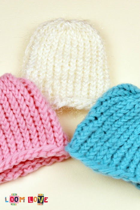 How To Knit A Baby Hat On A Round Loom