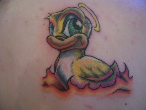 My sister's tattoo, if you know her you will know it fits her perfectly.