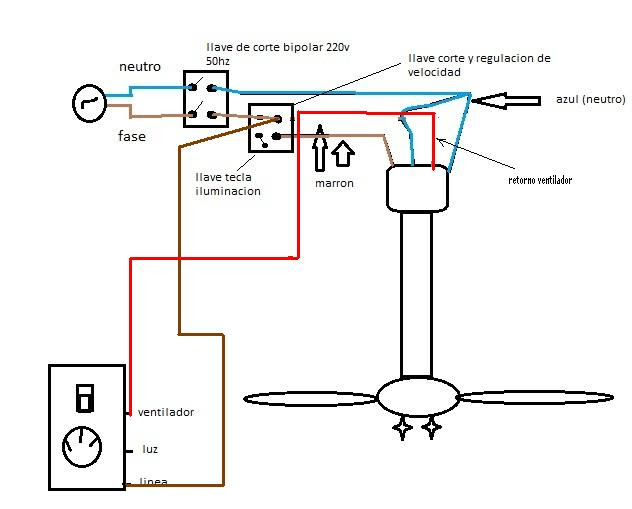 instalacion de ventilador con luz emege  YoReparo