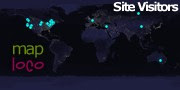 Locations of Site Visitors