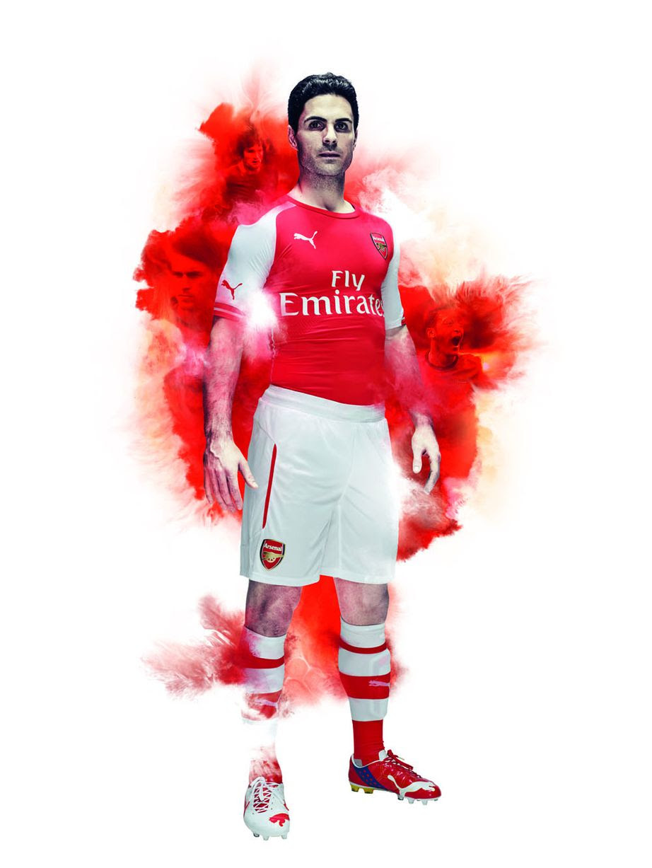PUMA launch Arsenal's 2014/15 Home Kit