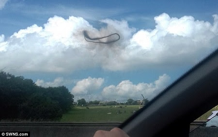 Confusion, Panic as Mysterious Black Rings Appear in the Sky Around the World (Videos) 