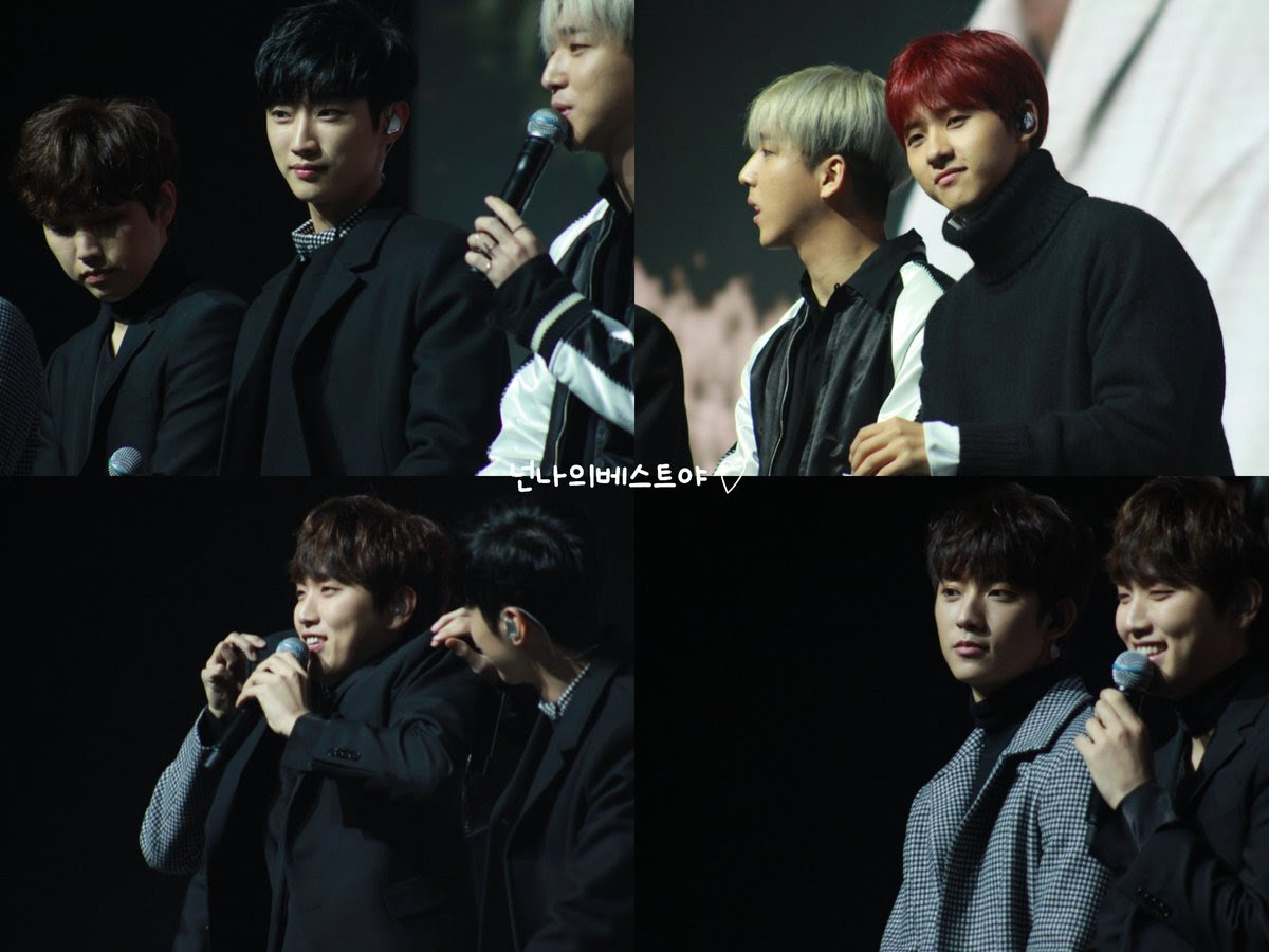 b1a4 거짓말이야 쇼케이스 바로 산들 진영 공찬 컴백 종이돌 신우 비원에이포 myBEST0905