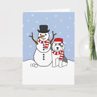 Old English Sheepdog Christmas Cards  Zazzle