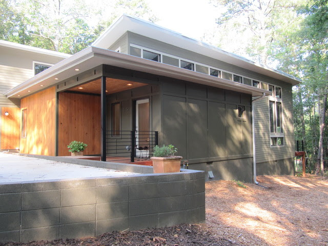 Courtyard House - modern - exterior - atlanta - by Bork Design, Inc.
