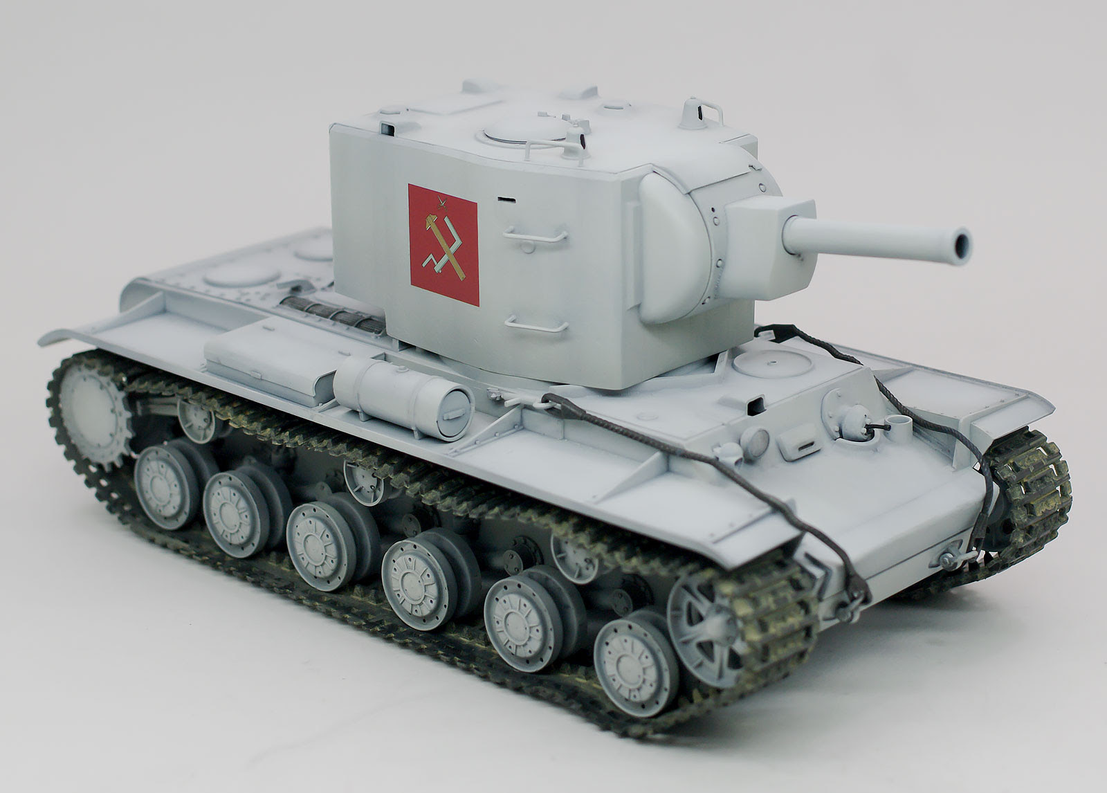 ガルパン Kv 2重戦車 プラウダ高校 その4 完成 プラモ日記