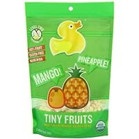 Little Duck Organics Tiny Fruits, Pineapple & Mango, 1-Ounce Pouches