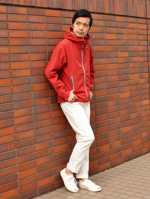 Green Label Relaxingスタッフのナイロンジャケットを使ったメンズファッションコーディネート No 2707