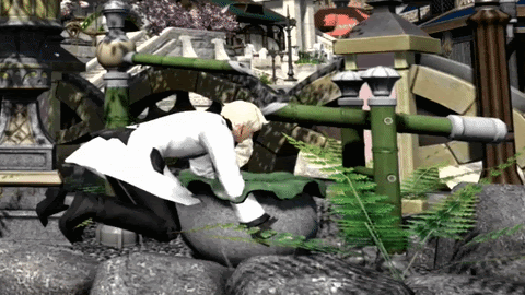Ff14 パッチ3 2実装庭具ご紹介 鹿威し なんて読むか分かりますか ぶらりff14
