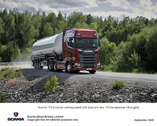 Scania V8 - Scania V8 Truck Range Top Speed