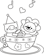 遊園地のイラスト 無料イラスト素材