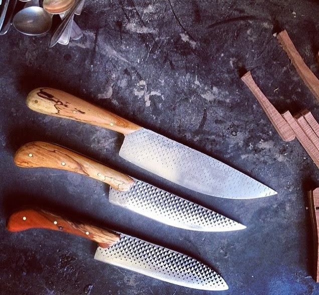 artesanales, cuchillos, cocina