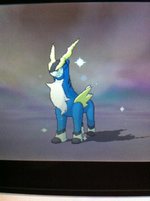 色違いに釘付け コバルオン Oras