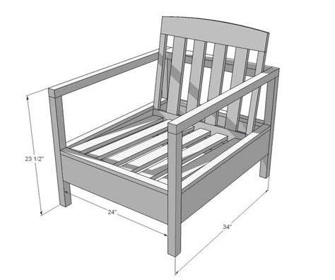 ana white build  simple white outdoor chair