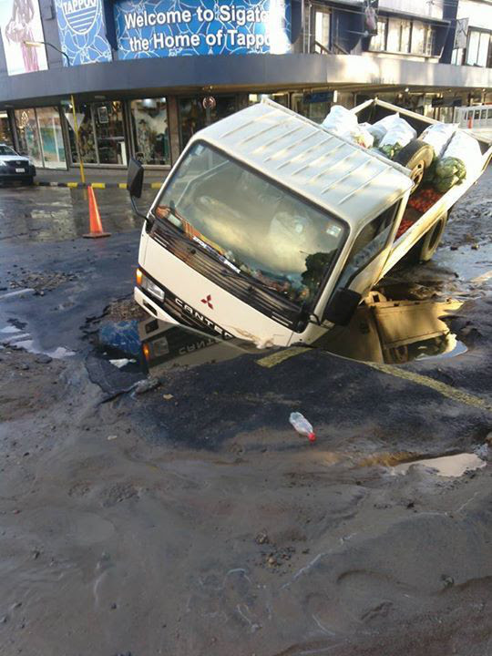 1 - Just a slight pothole