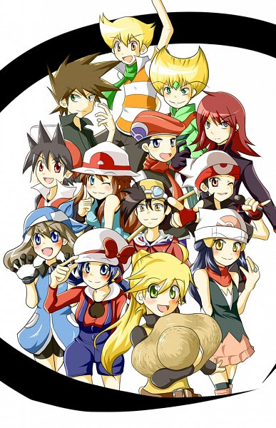 Characters  Pokémon Adventures Fan Art 32815584  Fanpop