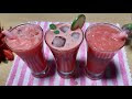 ইফতার স্পেশাল তরমুজের ভিন্ন ৩টি শরবত | Easy Watermelon Juice | Easy 3 item Watermelon Juice Bangla