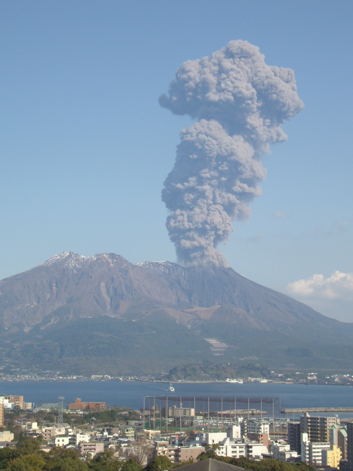 画像 : 桜島が噴火!!噴火警戒レベル3の危険性（鹿児島 ...