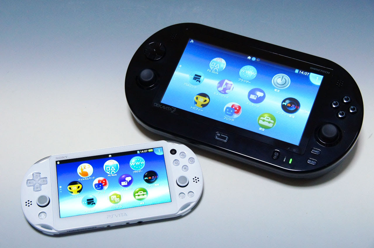 使って試してみました ゲームグッズ研究所 Ps Vitaをでっかく楽しむ Dekavita7 を試す 据え置き機のディスプレイにしたり Ps4 リモートプレイのお供にも Game Watch Watch