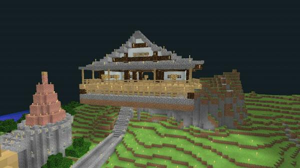 閑話 和風建築の紹介 のんびりマイクラpe