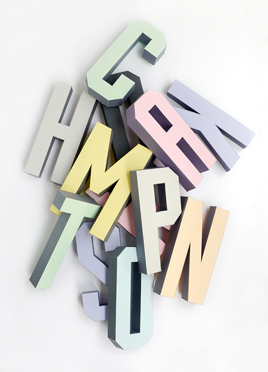 Download 3d Alphabet Templates Mr Printables
