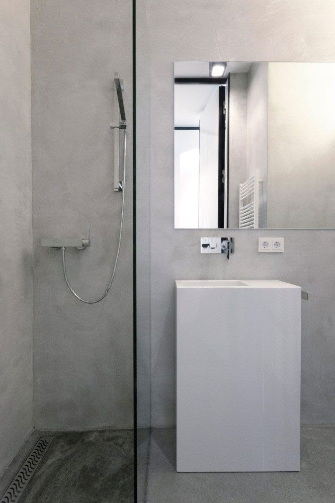 Minimalist small bathroom Bathroom Pinterest Minimalist small bathroom Bathroom Pinterest