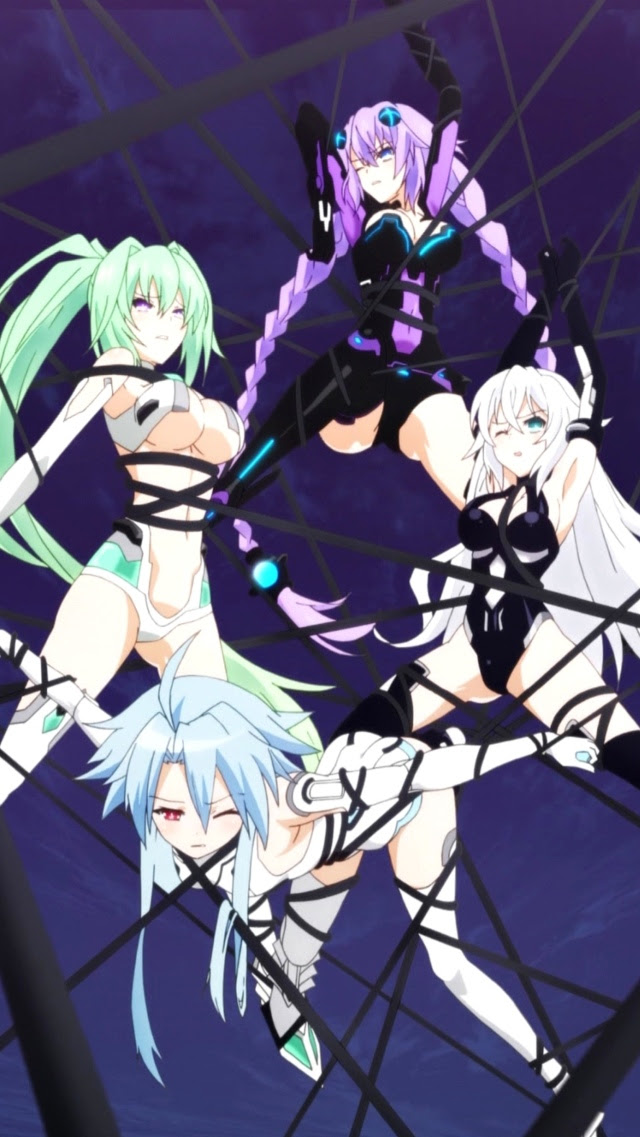 アニメ壁紙 画像 アニかべ パープルハート