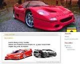 ferari layout blogger templates