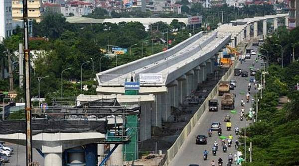 Điều chỉnh 7 tuyến xe buýt phục vụ thi công đường sắt Nhổn - ga Hà Nội