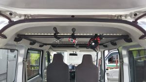 エブリィ Da17v にロッドホルダーを自作 喜楽な人生の釣行記