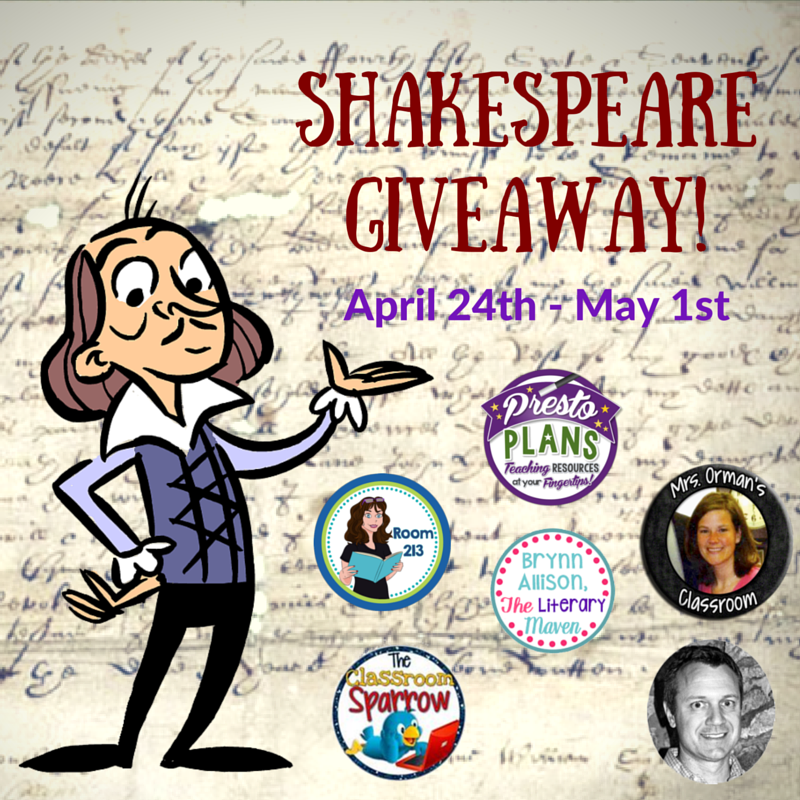 Shakespeare Giveaway