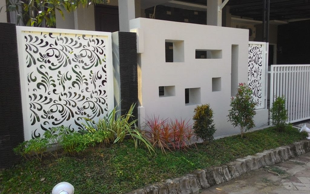 pagar motif batik MultiDesain Arsitek