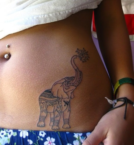 Hindi Tattoos on Design  Elefante  Elephant  India  Lk00  Tattoo   Inspiring Picture On