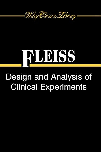 Design and Analysis of Clinical Experiments, by Joseph L. Fleiss