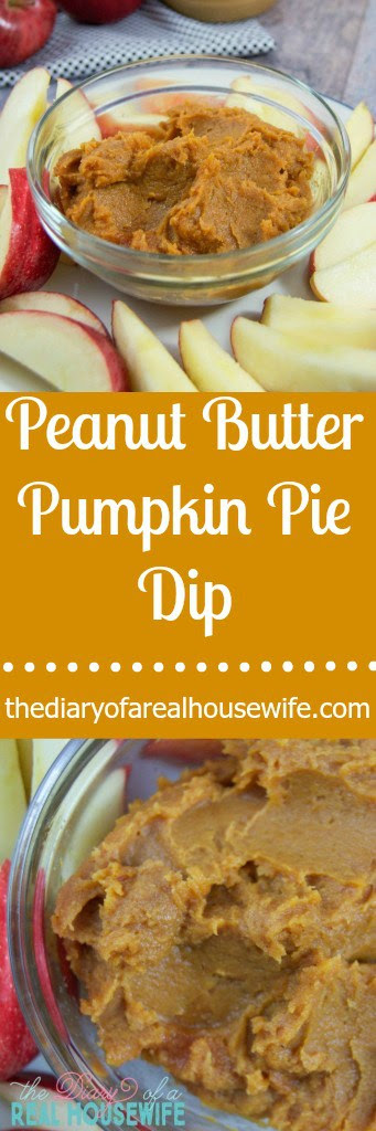 Peanut Butter Pumpkin Pie Dip