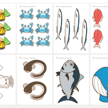 魚のイラスト11種類付き 魚釣りゲーム の作り方と遊び方 こどもと