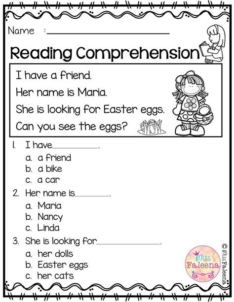 A series of wonderful free kindergarten reading comprehension worksheets that will help students learn to focus and grasp the concepts that they read. free reading comprehension kindergarten reading worksheets reading