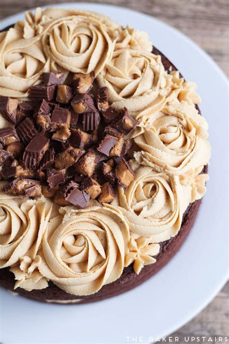 baker upstairs   chocolate peanut butter cake