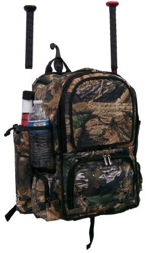 Tree Camouflage Chita Youth Softball Baseball Bat Equipment Backpack TRCACY