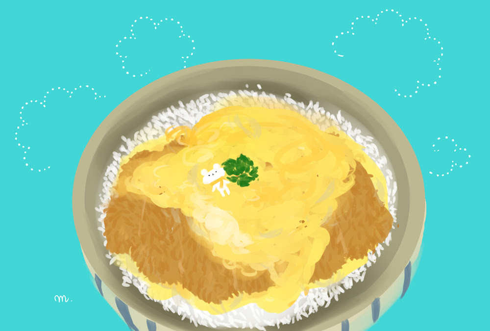 75 かつ丼 イラスト 美しい花の画像