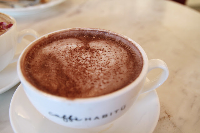Caffe Habitu's Hot Chocolate